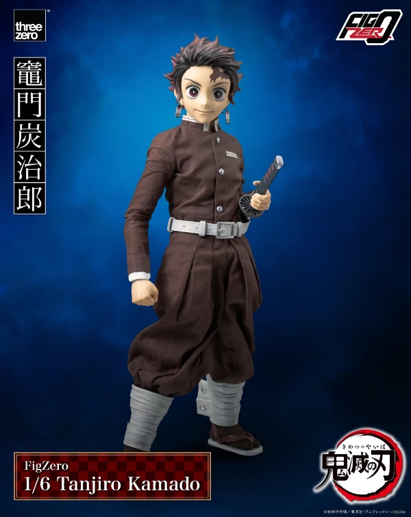 鬼滅之刃3A公仔FigZero 1/6 竈門炭治郎JP