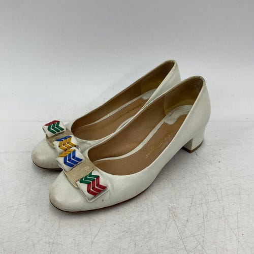 【宜蘭家樂福店】Salvatore Ferragamo/淺口皮鞋/US51/2/10807_1