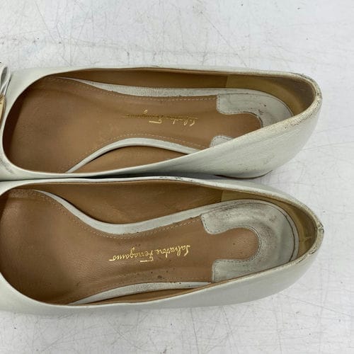 【宜蘭家樂福店】Salvatore Ferragamo/淺口皮鞋/US51/2/10807_5