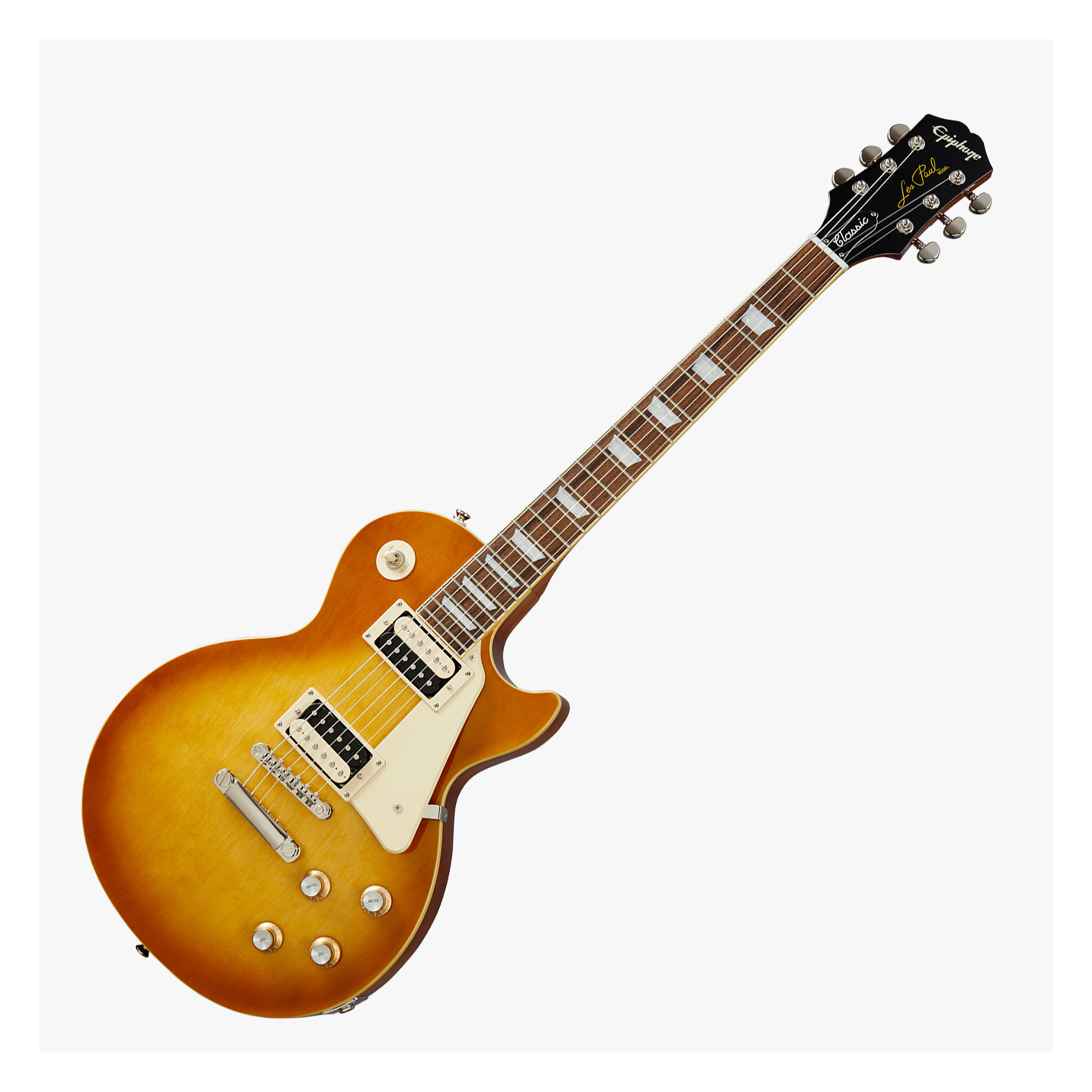 Epiphone Les Paul Classic 電吉他雙雙無搖座蜂蜜漸層玫瑰木指板