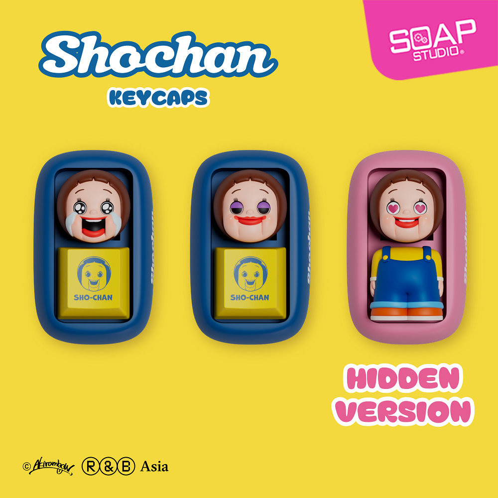 SOAP STUDIO SH803 燦子家族燦子鍵盤按鍵盲盒套組(8入)
