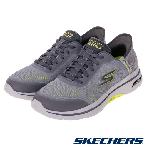 SKECHERS 男健走系列 瞬穿舒適科技 GO WALK ARCH FIT 2.0 (216604GYLM)_0