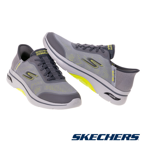 SKECHERS 男健走系列 瞬穿舒適科技 GO WALK ARCH FIT 2.0 (216604GYLM)_2