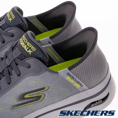 SKECHERS 男健走系列 瞬穿舒適科技 GO WALK ARCH FIT 2.0 (216604GYLM)_5