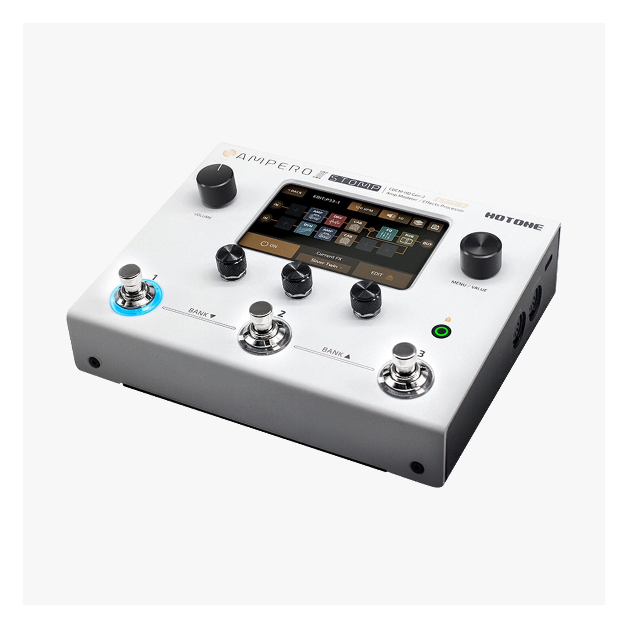 【新品未使用】AMPERO II STOMP / HOTONE Hotone Audio's Ampero II Stomp Strikes The Right Tone