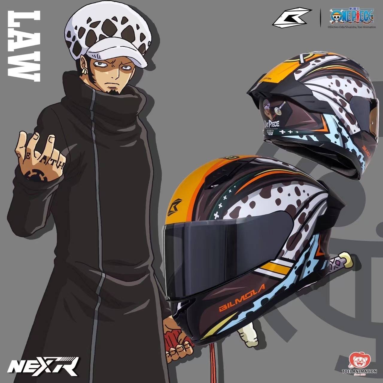 海賊迷必備】Bilmola 比爾莫拉NEX R 海賊王限量聯名款ONE PIECE LAW 羅
