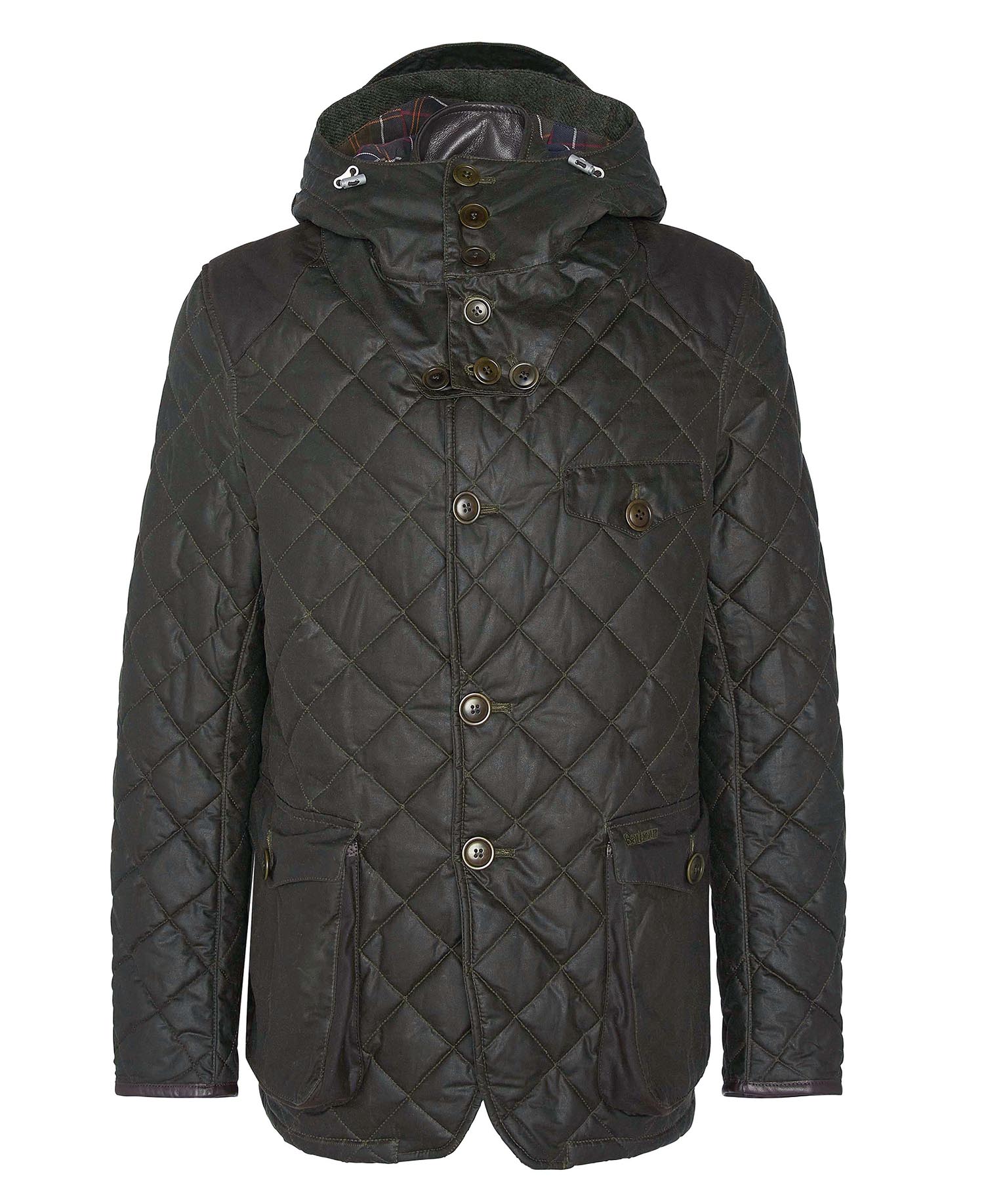 Barbour x TO KI TO Driving Quilted Waxed 絎縫油布夾克| 熱銷