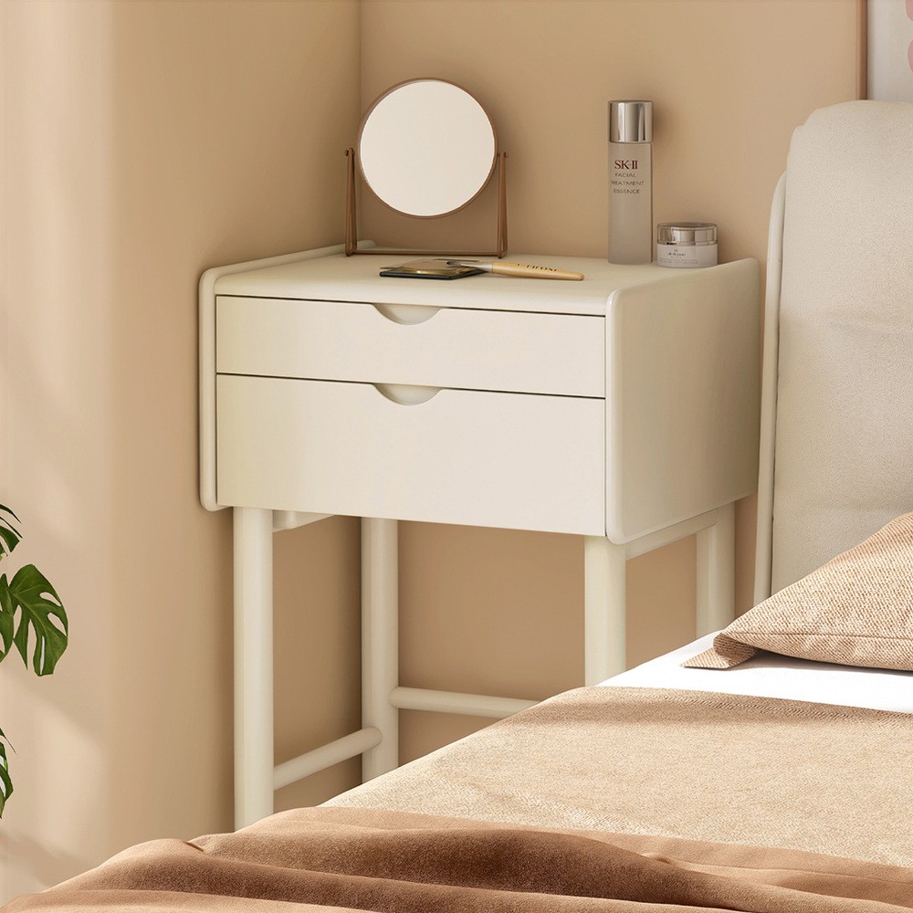 維莎原木奶油風實木二抽化妝桌0.5M Y516D01_4