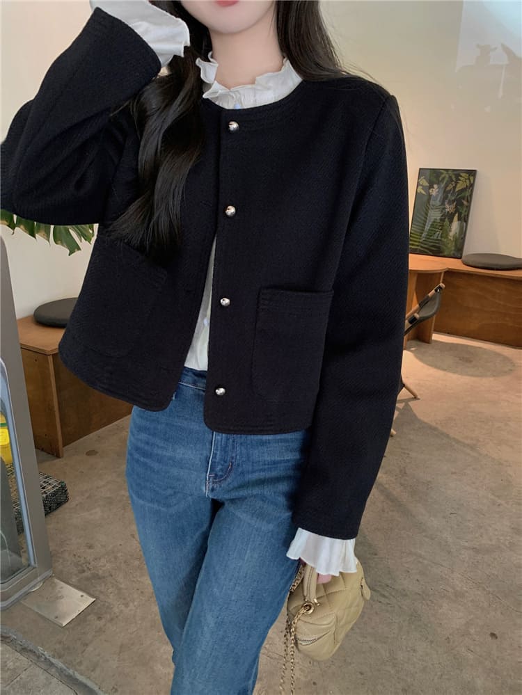 【missy shop】微醺戀人襯衫外套套裝-57969_7