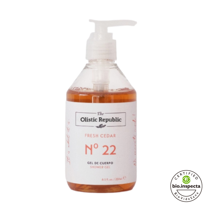 The Olistic Republic 西班牙阿特拉斯新鮮雪松 No.22 天然補水沐浴凝露250 ml x 1入_0