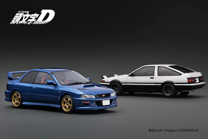 附文太Ignition model 1/18 頭文字D 藤原文太INITIAL D AE86 Toyota