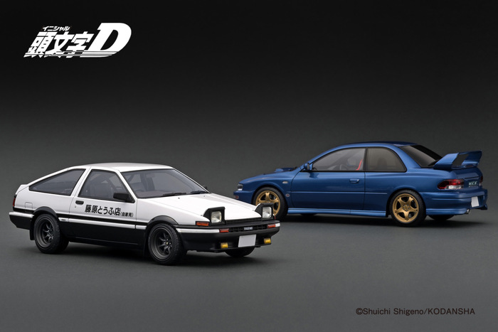 文太① 1/64 BM Creations Intial D 頭文字D ￼藤原￼文太Subaru