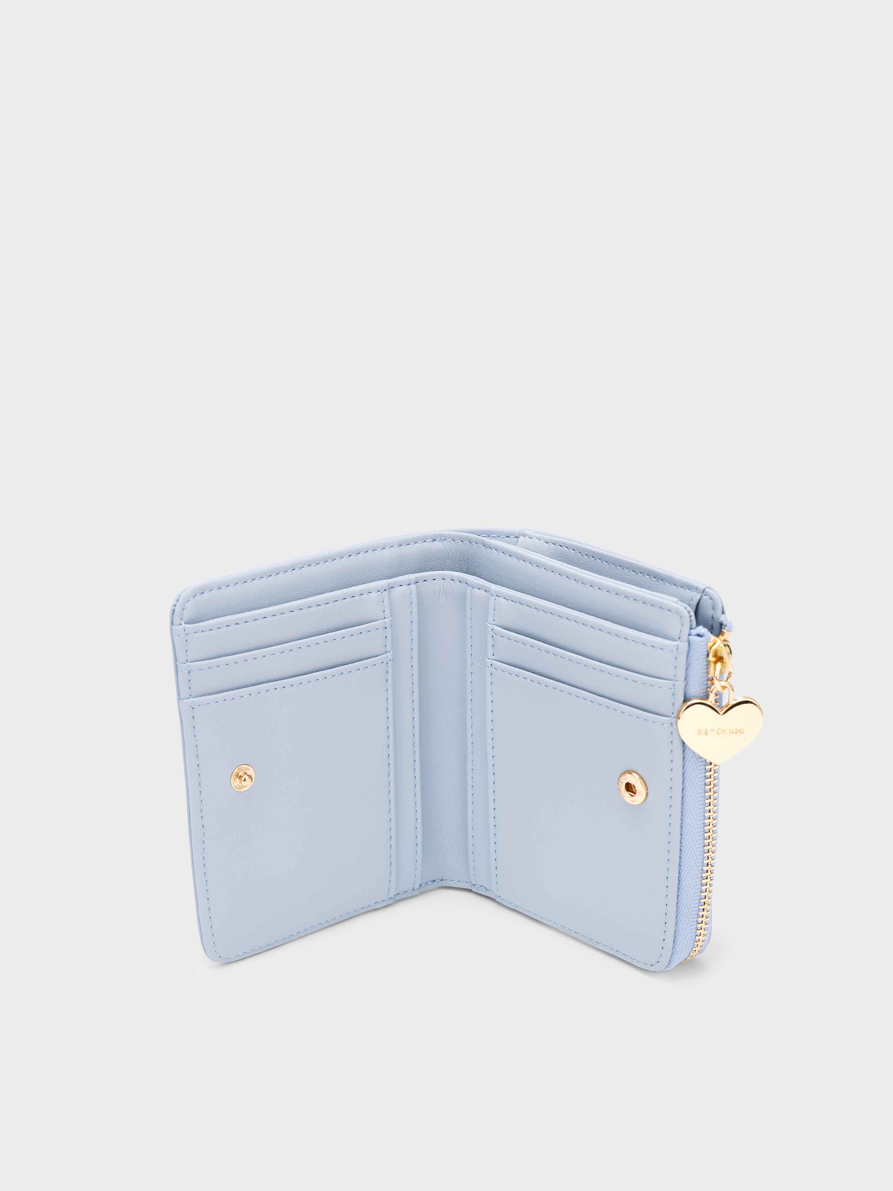 S'AIME 飛天小女警愛心壓印短夾｜S'AIME 東京企劃