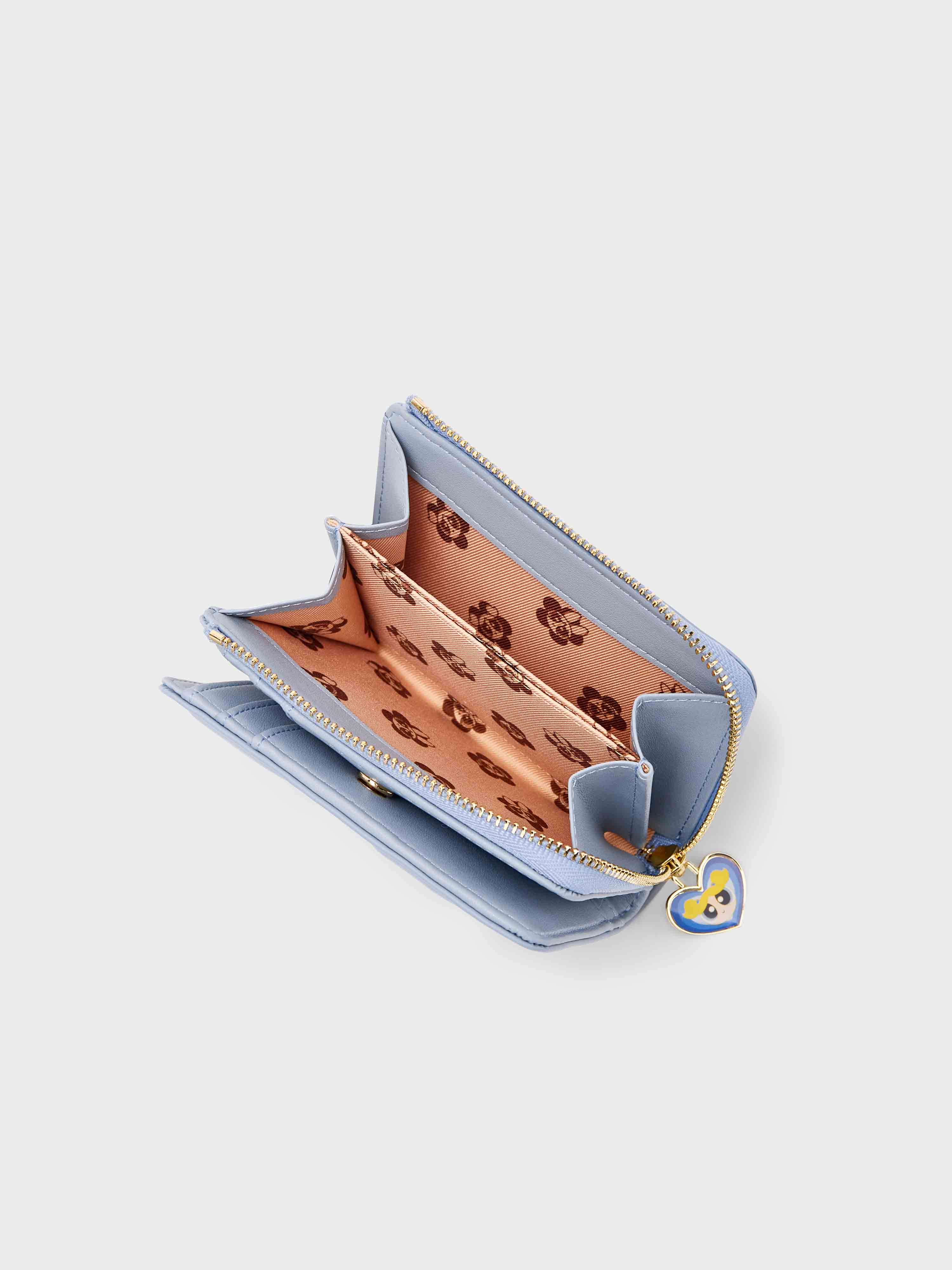 S'AIME 飛天小女警愛心壓印短夾｜S'AIME 東京企劃