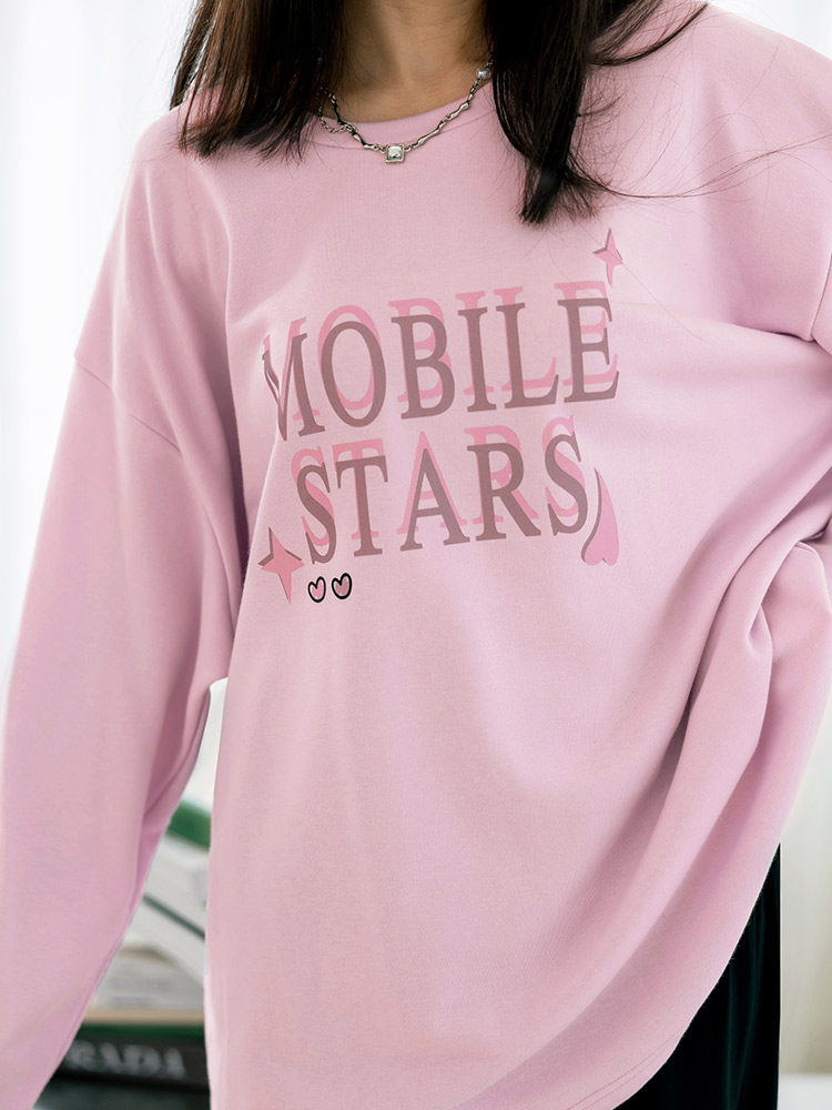 寬版蝴蝶結字母印花大學TEE_4