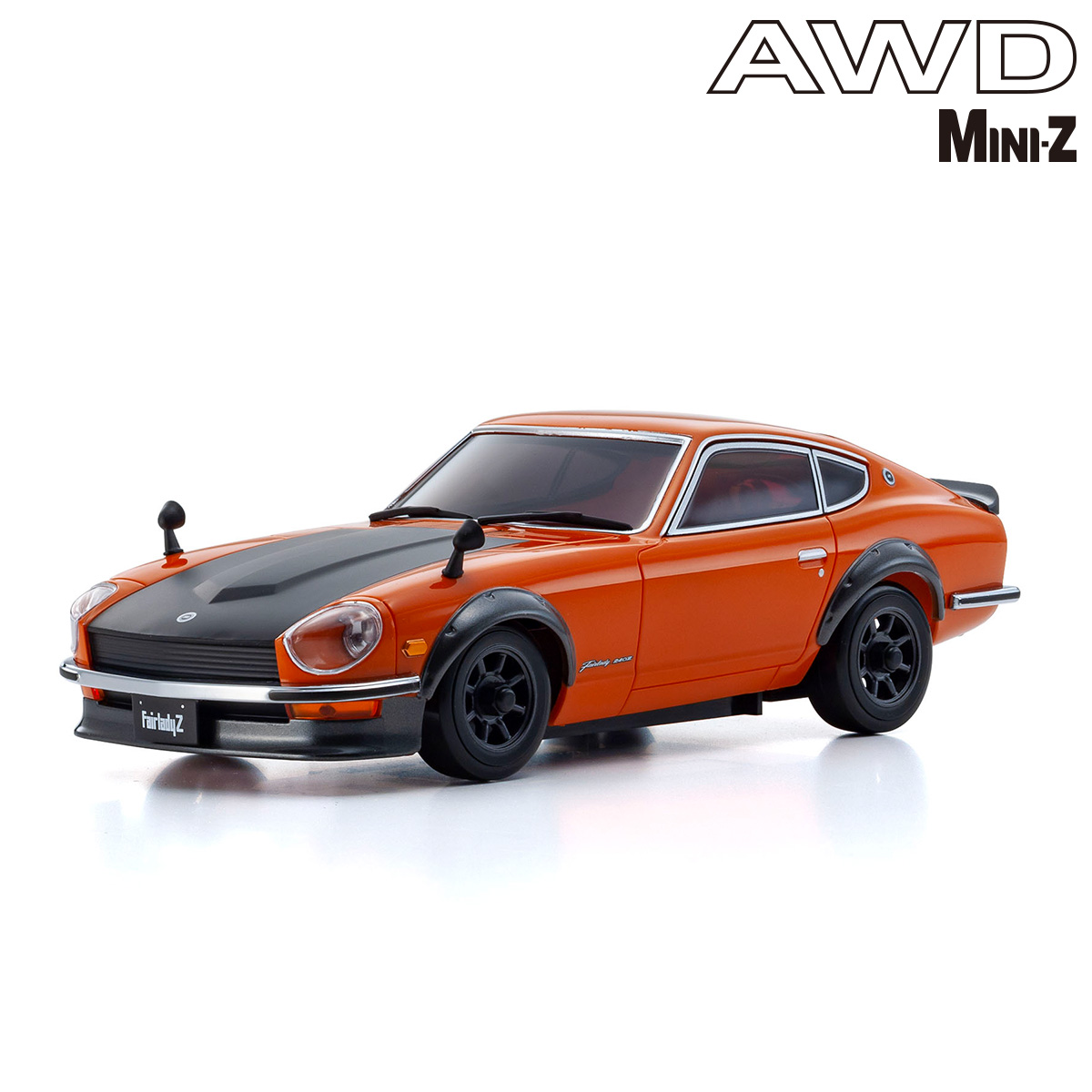 SJHOBBY｜32645OR MINI-Z AWD Fairlady 240Z-L Tuned Ver. Orange