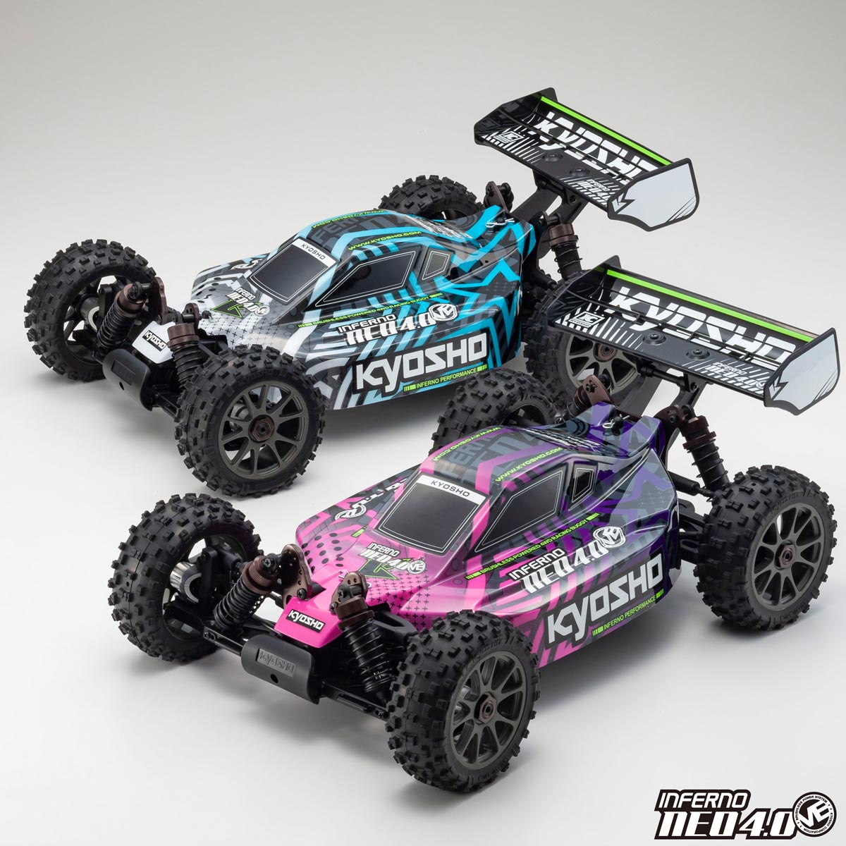 SJHOBBY｜34118T1 1/8 EP 4WD INFERNO NEO 4.0 VE Color type 1 w/KT-231P+