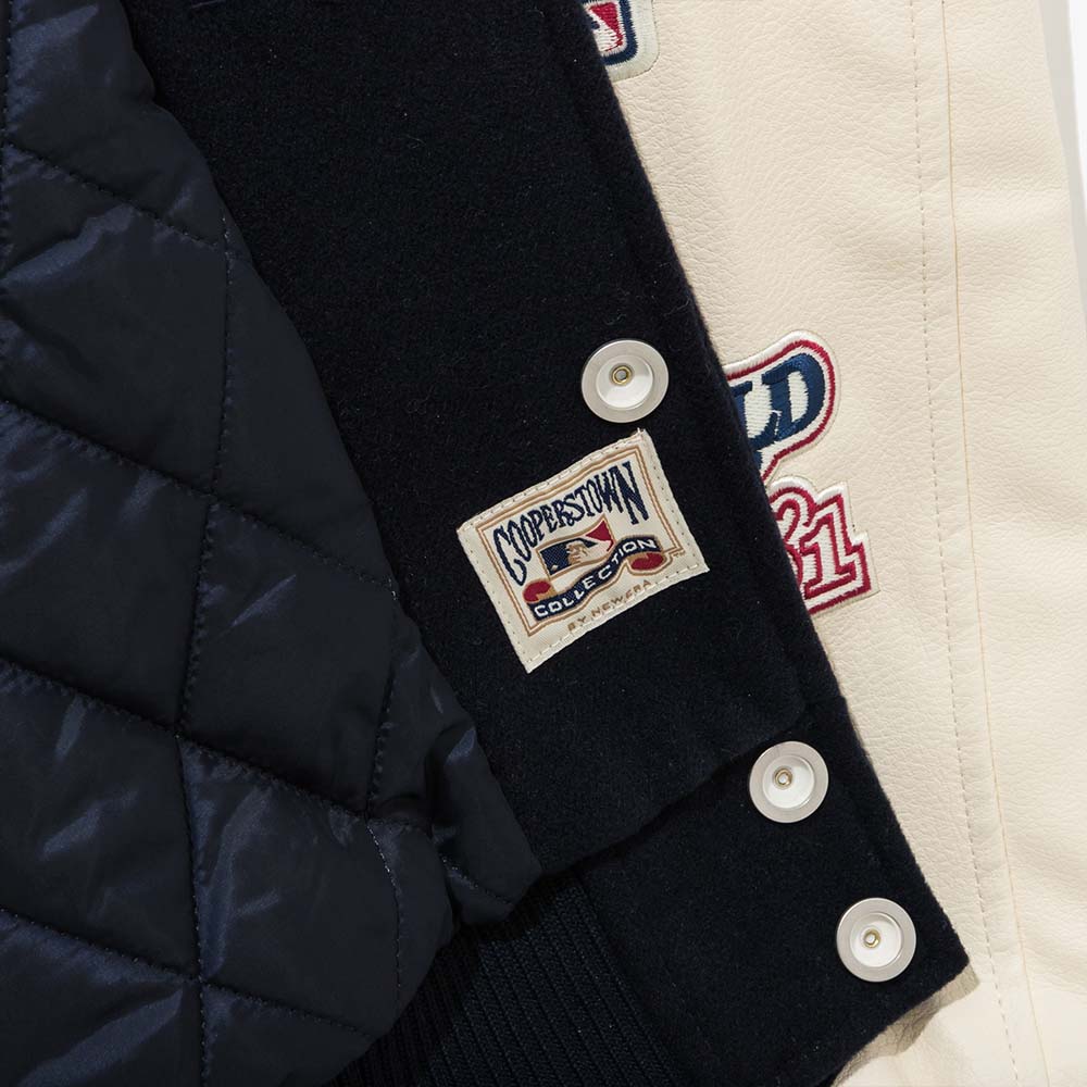 ウェア NEWERA xMLBAP MLB PATCH VARSITY JK44 NEW ERA 男女外套韓版AP MLB PATCH VARSITY JK44 洛杉磯道奇黑