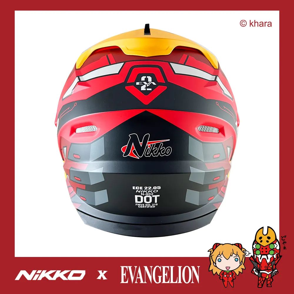 福音迷必買】NIKKO N902 貳號機明日香新世紀福音戰士EVA 聯名款可樂帽