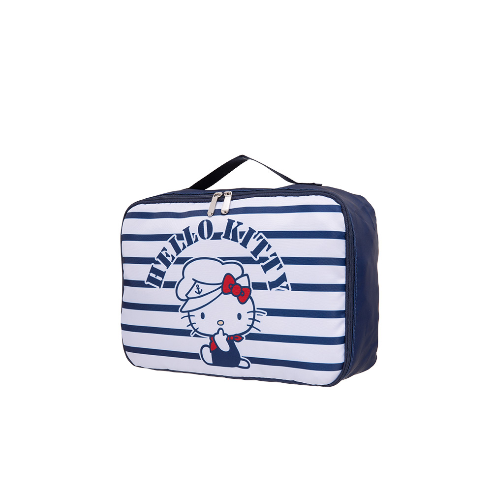 海外限定Hello Kitty x TBH 旅行手提げ収納バッグ 日焼けデザインが