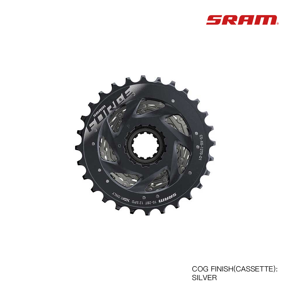 SRAM】Force XG-1270 飛輪12S / 10-28, 10-30, 10-33, 10-36T