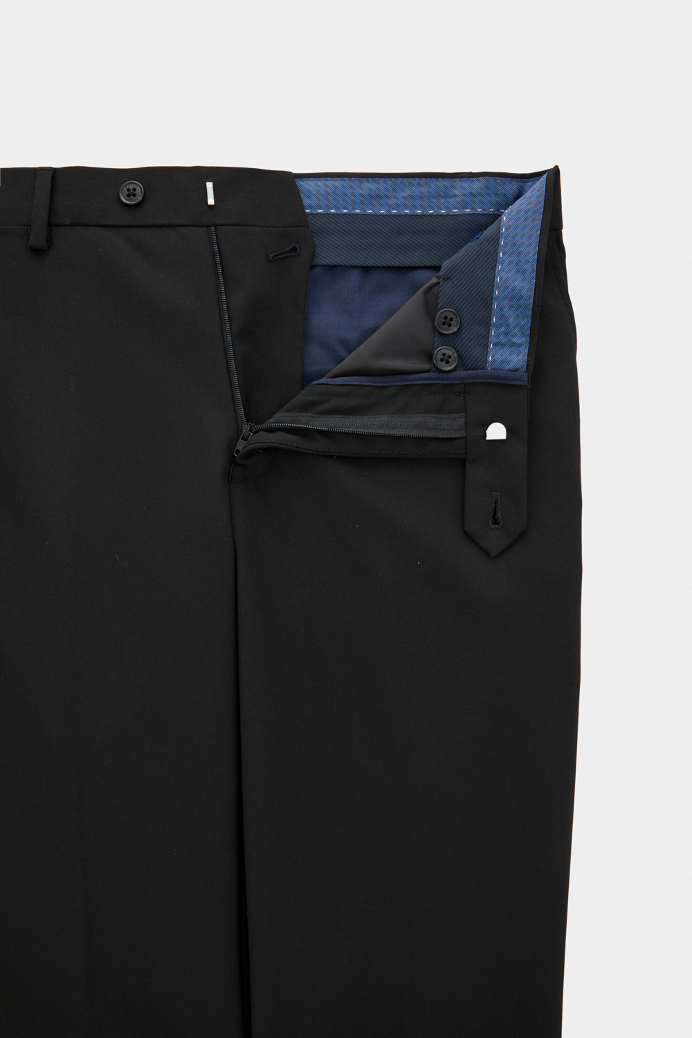 SST&C Basic Black Slim Fit Suit Trousers | 00022411001_8