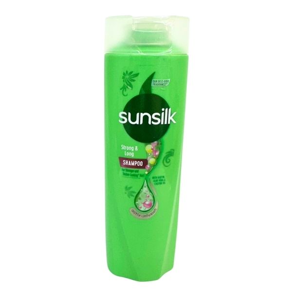 SUNSILK Shampoo Strong nLong Green_180ml_0