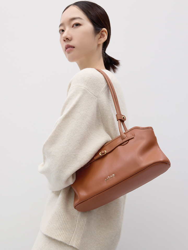 ★S'AIME Jennie皮帶釦肩背包 (S)ハンドショルダーバック/送料込 S'AIME Jennie皮帶釦肩背包(S)｜ S'AIME東京企劃