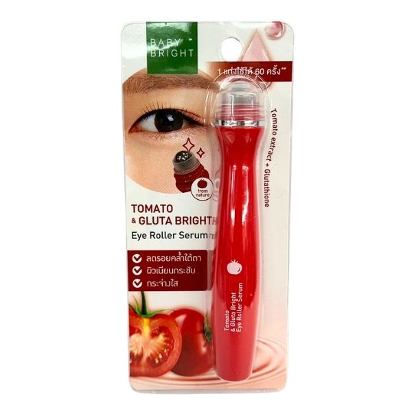 BABY BRIGHT Eye Roller Serum Tomato & Gluta_15g_0