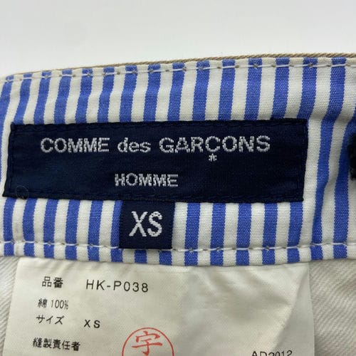 【環球桃園A8店】COMME des GARCONS HOMME/直筒褲//HK-P038_3