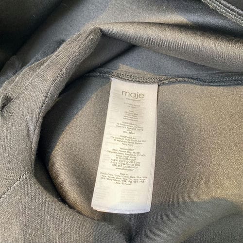 【誠品生活板橋店】maje/連帽上衣/3/E17TEXAS BLACK_4