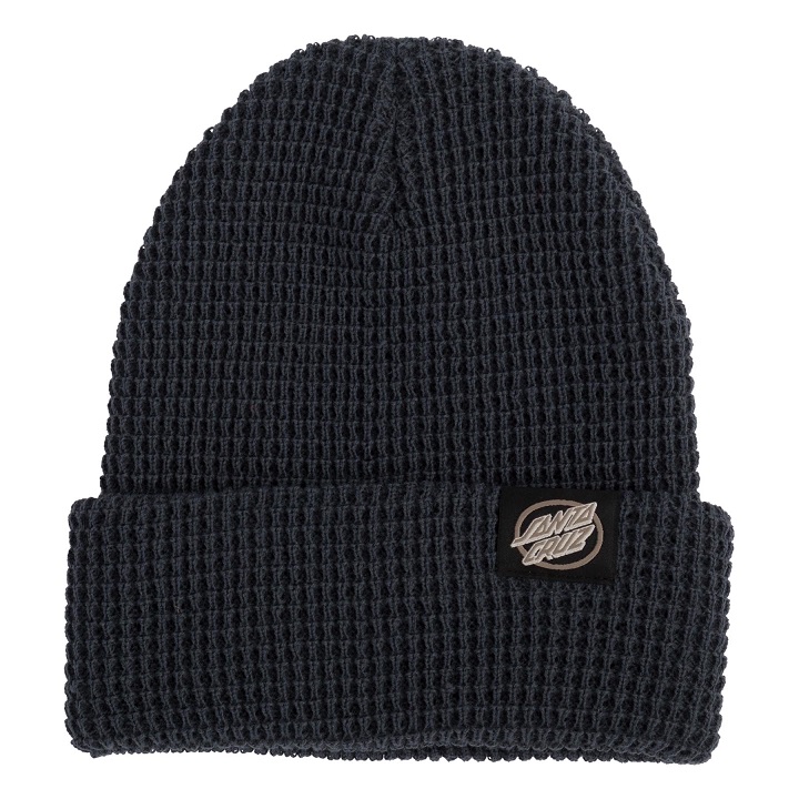 【 SANTA CRUZ 】毛帽 深灰 - SIMPLIFIED MFG OVAL DOT BEANIE LONG SHOREMAN HAT_0