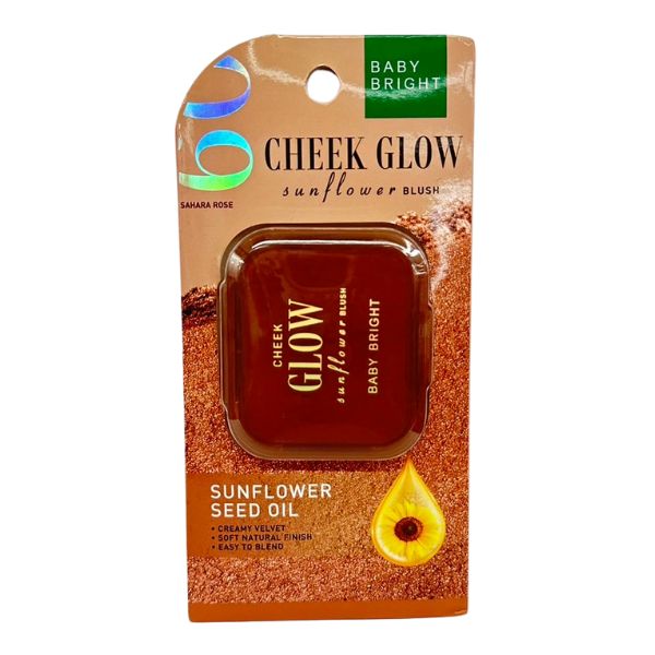 BABY BRIGHT Cheek Glow Sunflower Blush Sahara Rose_5.2g_0