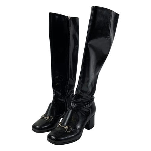 【桃園統領店】GUCCI/長靴/37/362949_0
