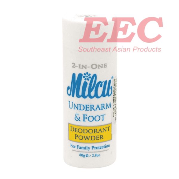 MILCU Underarm & Foot Deo Powder 80g_0