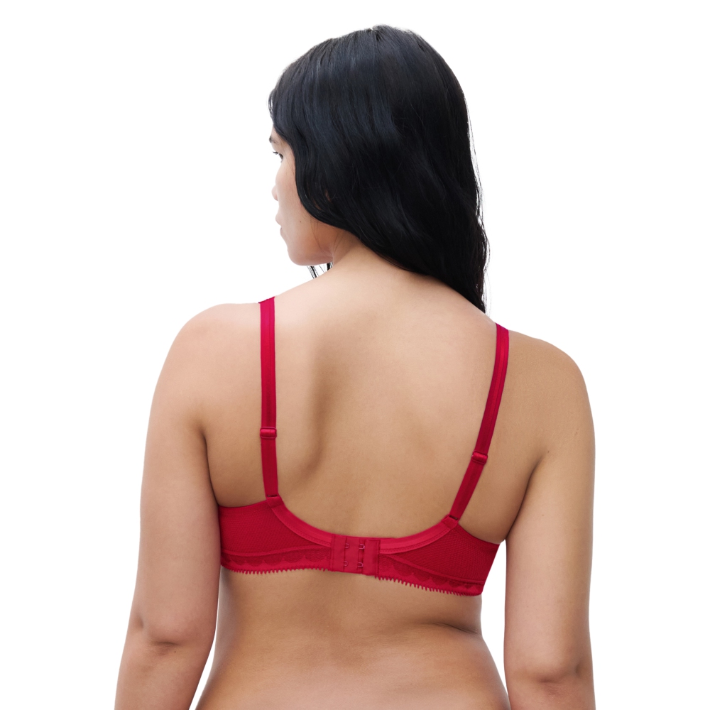 【Chantelle】Spacer T-Shirt Bra內衣>BCD>罌粟紅(15F70_0YU)【Day To Night】_2