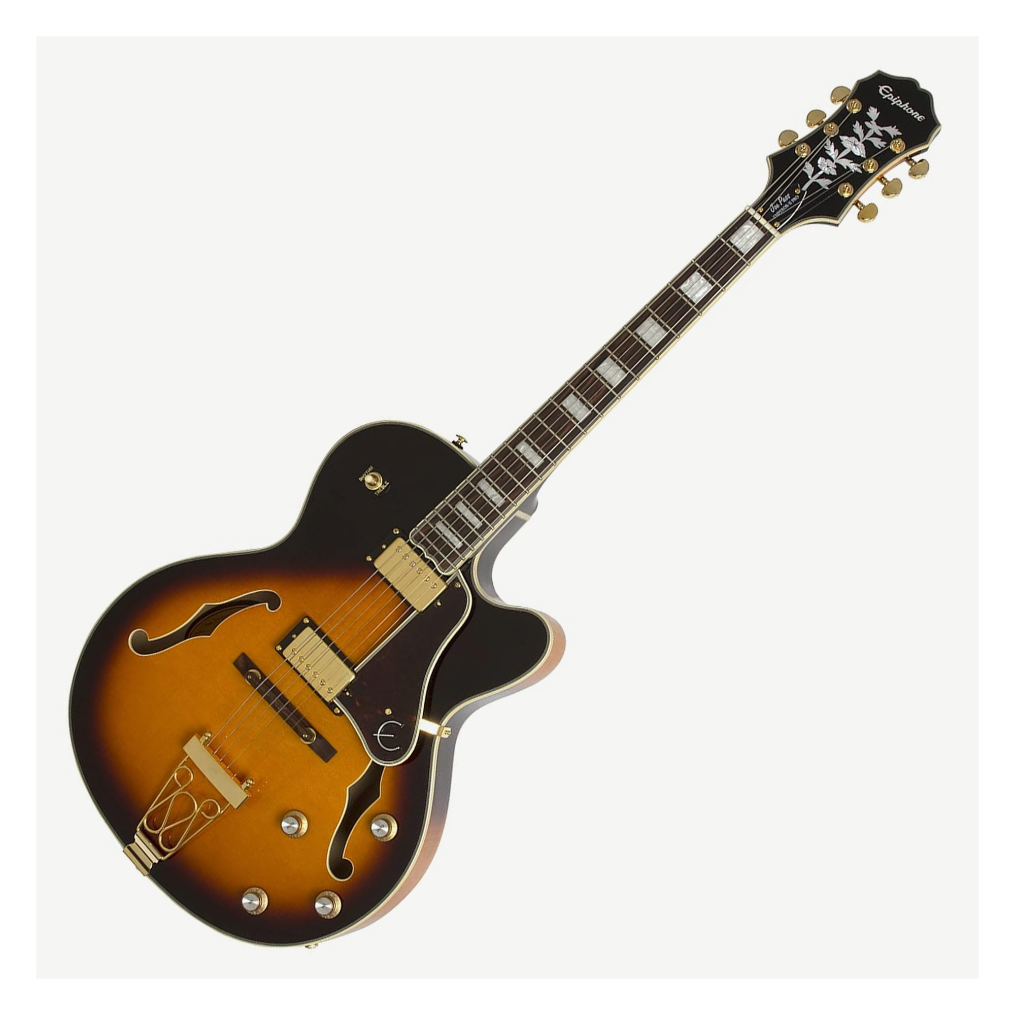 Epiphone Joe Pass Emperor-II PRO 爵士吉他電吉他全空心雙雙無搖座漸