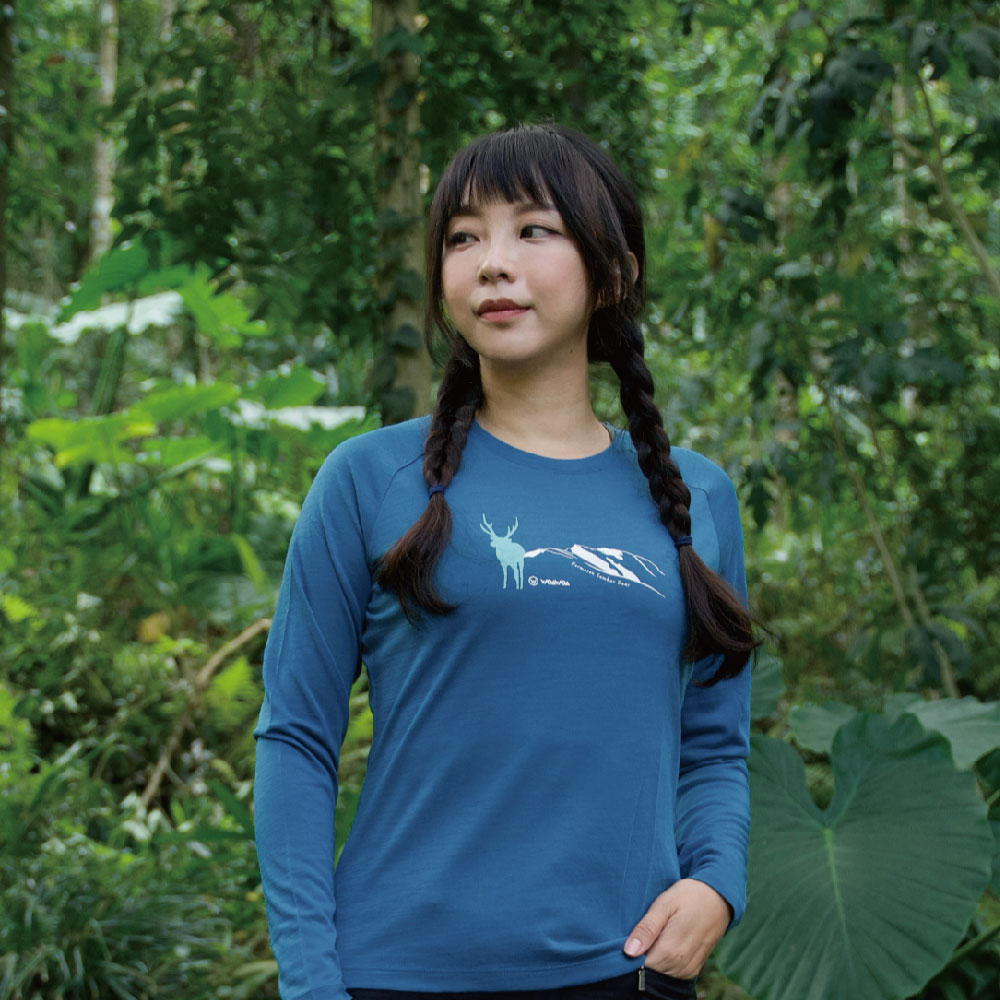 🐑美麗諾羊毛速乾登山底層衣＿長袖2色【台灣水鹿】 | 熱銷推薦| WOAWOA