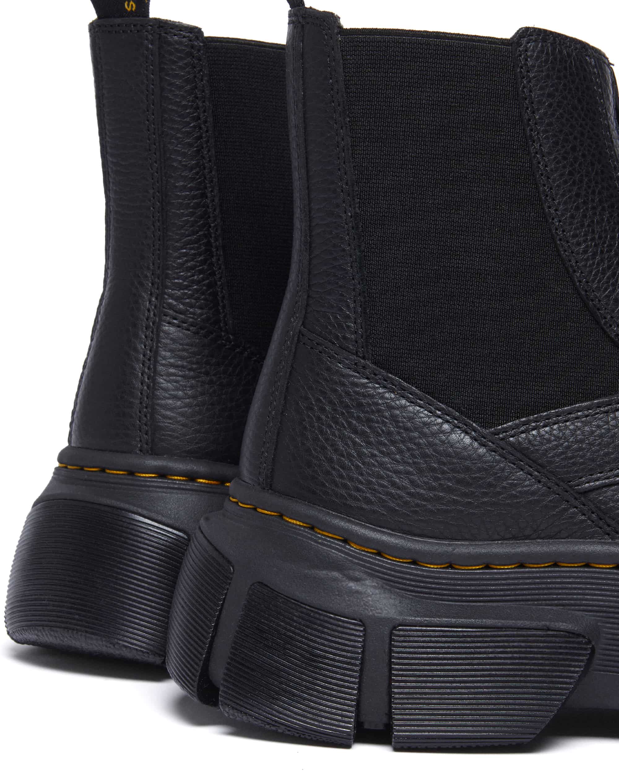 靴 Dr. Martens DMXL Zip Chelsea leather boots in Black | Dr. Martens