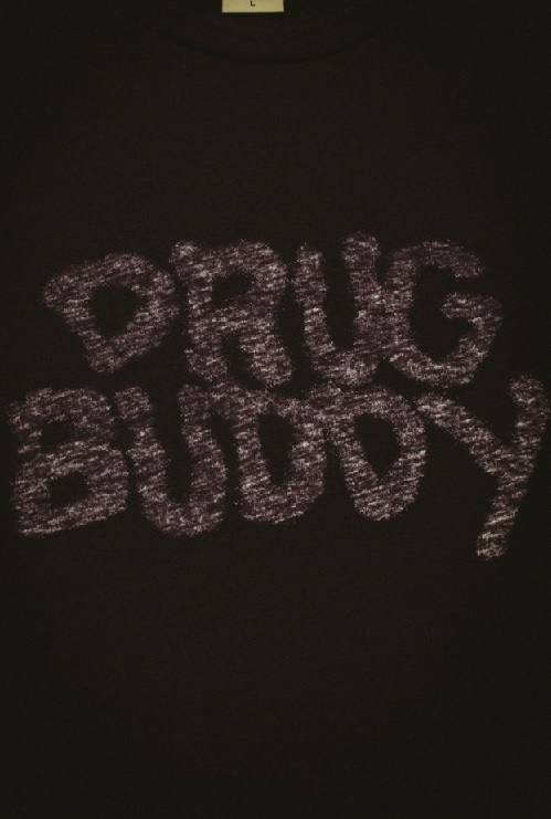 【FUCKING AWESOME】短T 黑 - DRUG BUDDY SHORT SLEEVE TEE_1