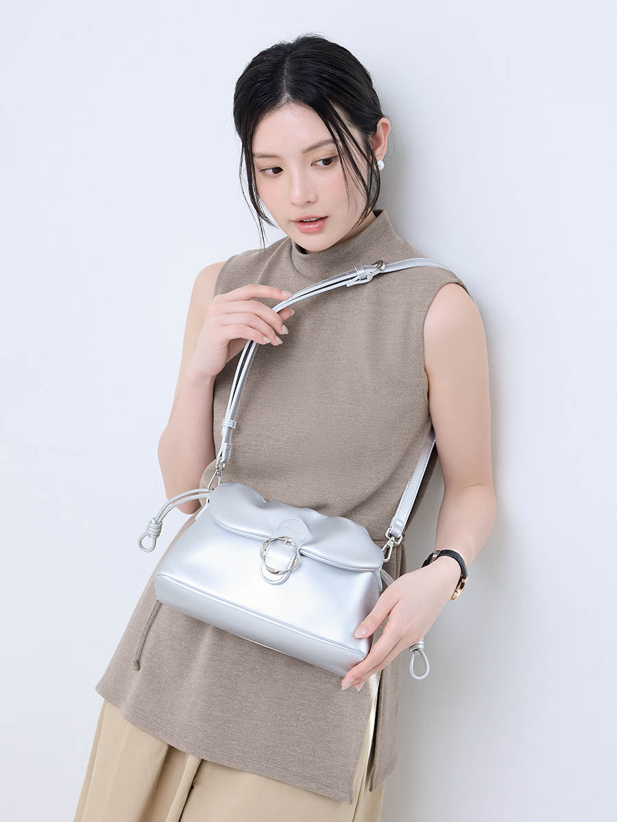 送料込★S’AIME★轉鎖方形手提包★ツイストロック 2wayバッグ S'AIME 轉鎖方形手提包｜S'AIME 東京企劃