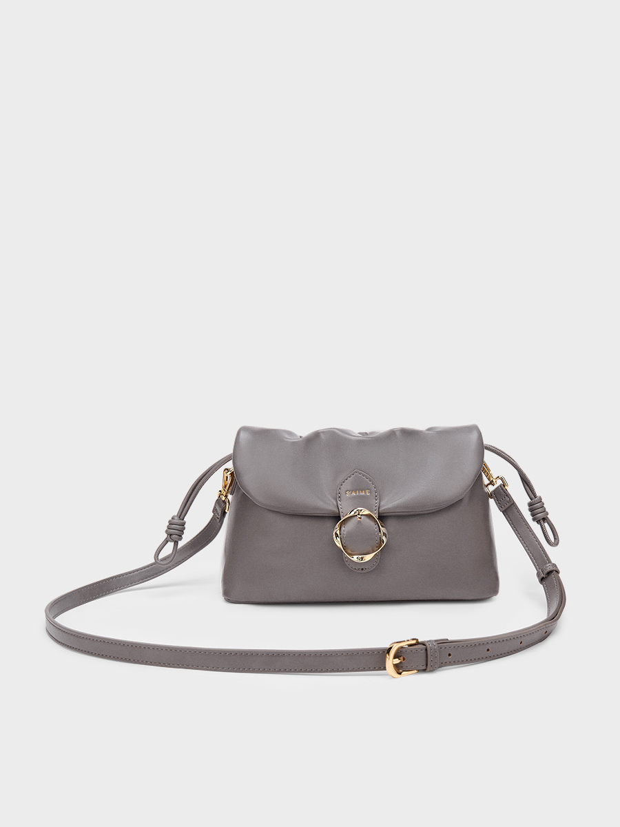 送料込★S’AIME★波紋五金束口掀蓋小方包 S★2wayショルダーBAG S'AIME 2WAY波紋五金束口掀蓋小方包(S)｜ S'AIME東京企劃