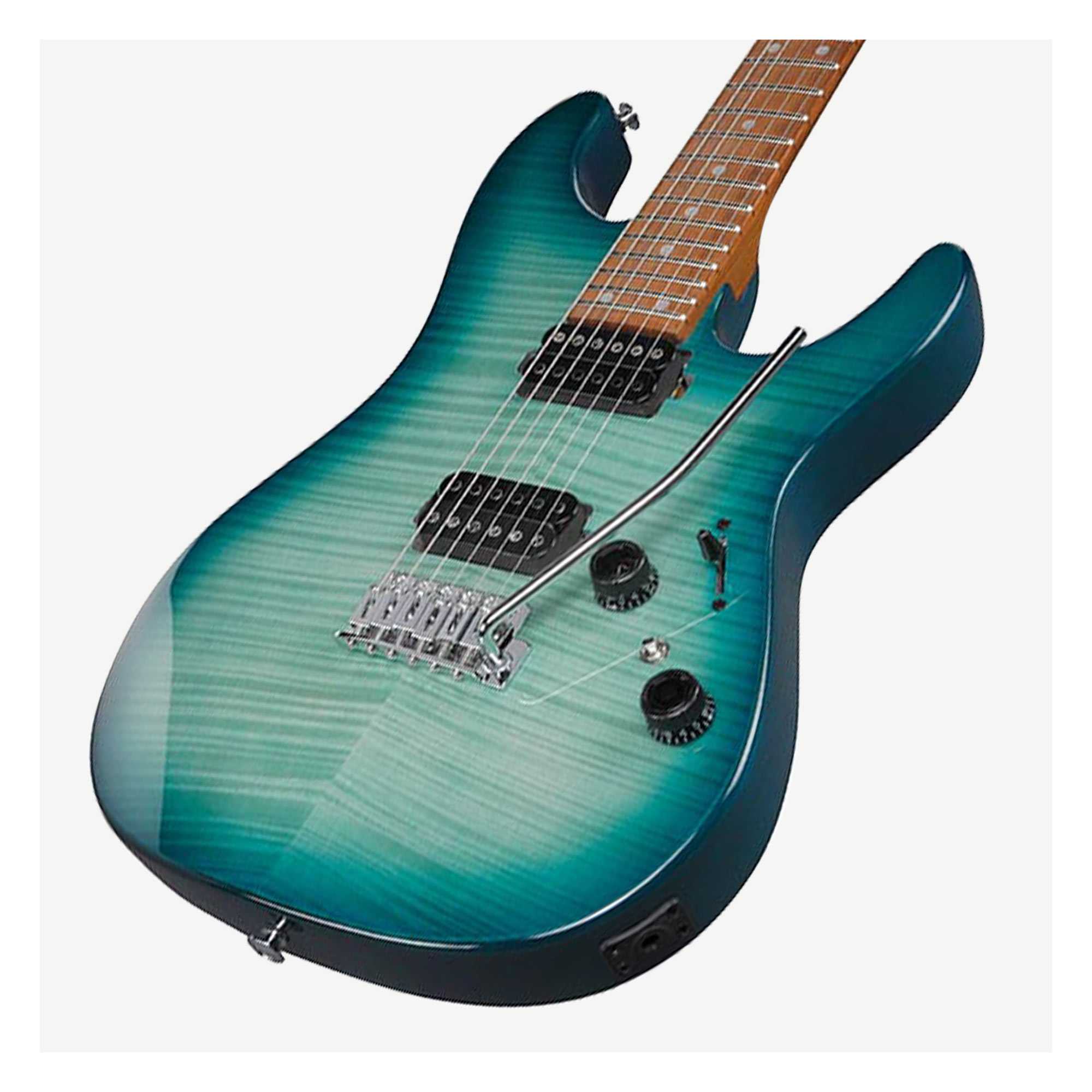 Ibanez AZ24S1F 電吉他雙雙小搖座松石綠漸層烘烤楓木指板AZ Standard