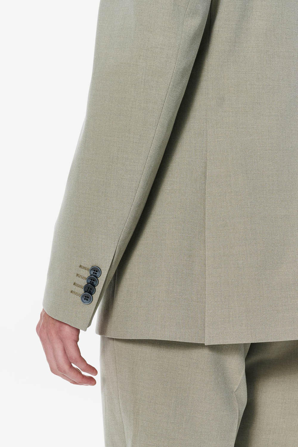 SST&C Lake Green Textured Suit | 00012502003_4