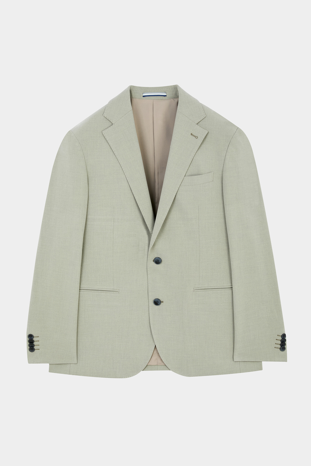 SST&C Lake Green Textured Suit | 00012502003_6