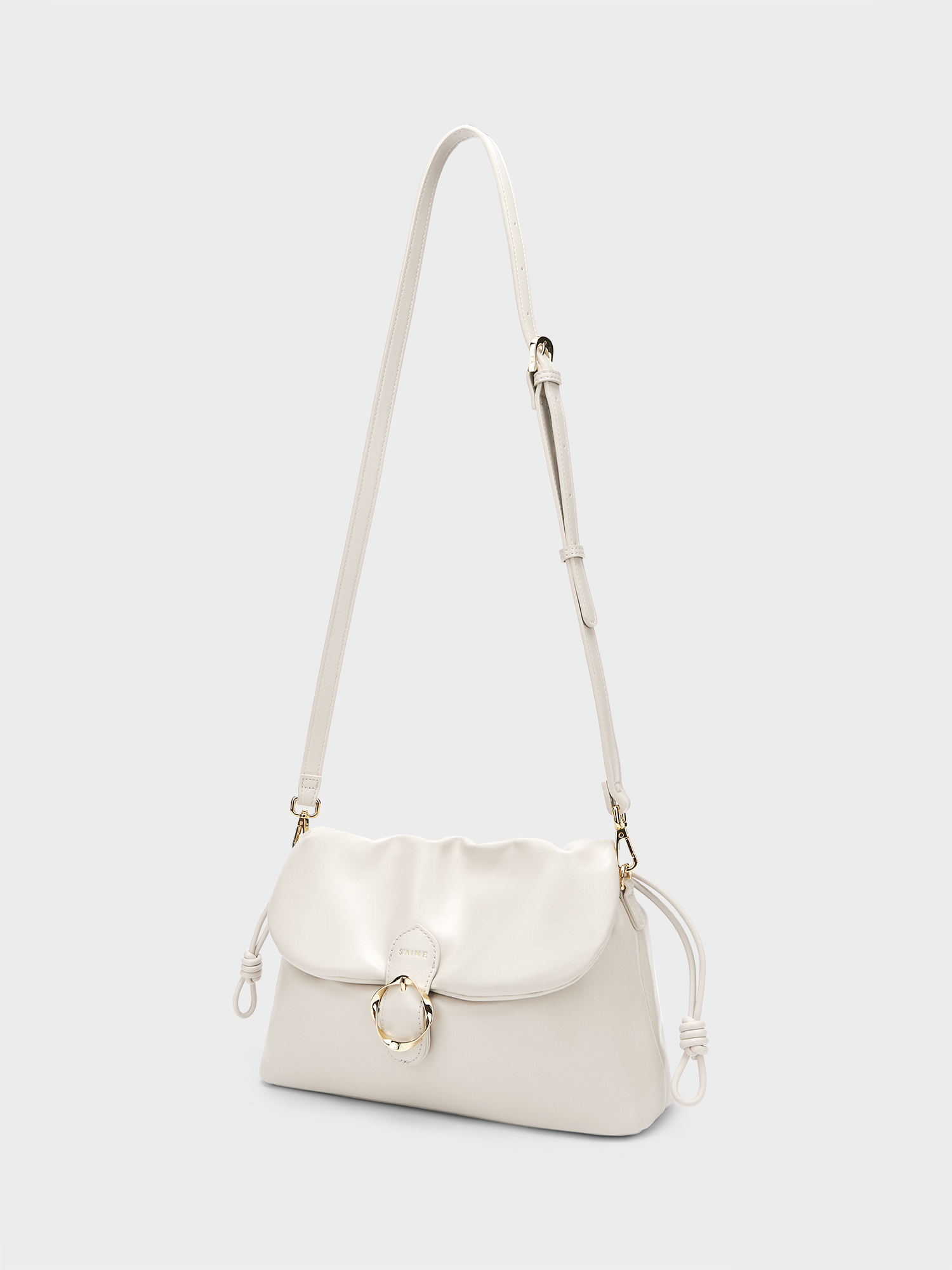 送料込★S’AIME★波紋五金束口掀蓋小方包 S★2wayショルダーBAG 送料込☆S'AIME☆波紋五金束口掀蓋小方包 S