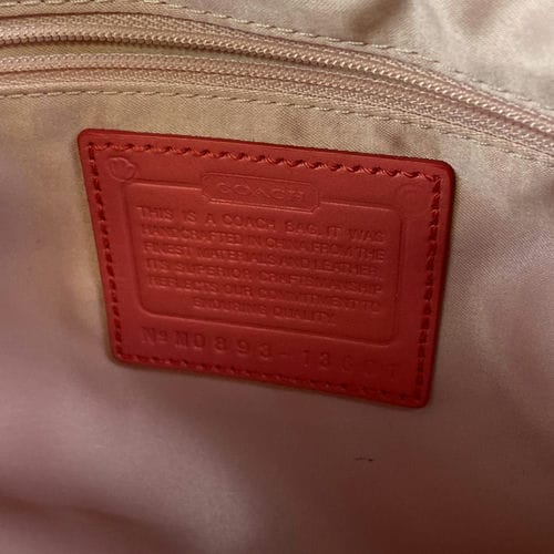 【環球桃園A8店】COACH/托特包//13601_4