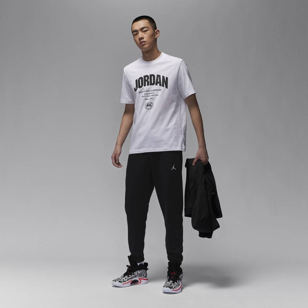 NIKE AS M J SPRT WM DF SS TEE 男短袖上衣白FZ1926-100 | 熱銷