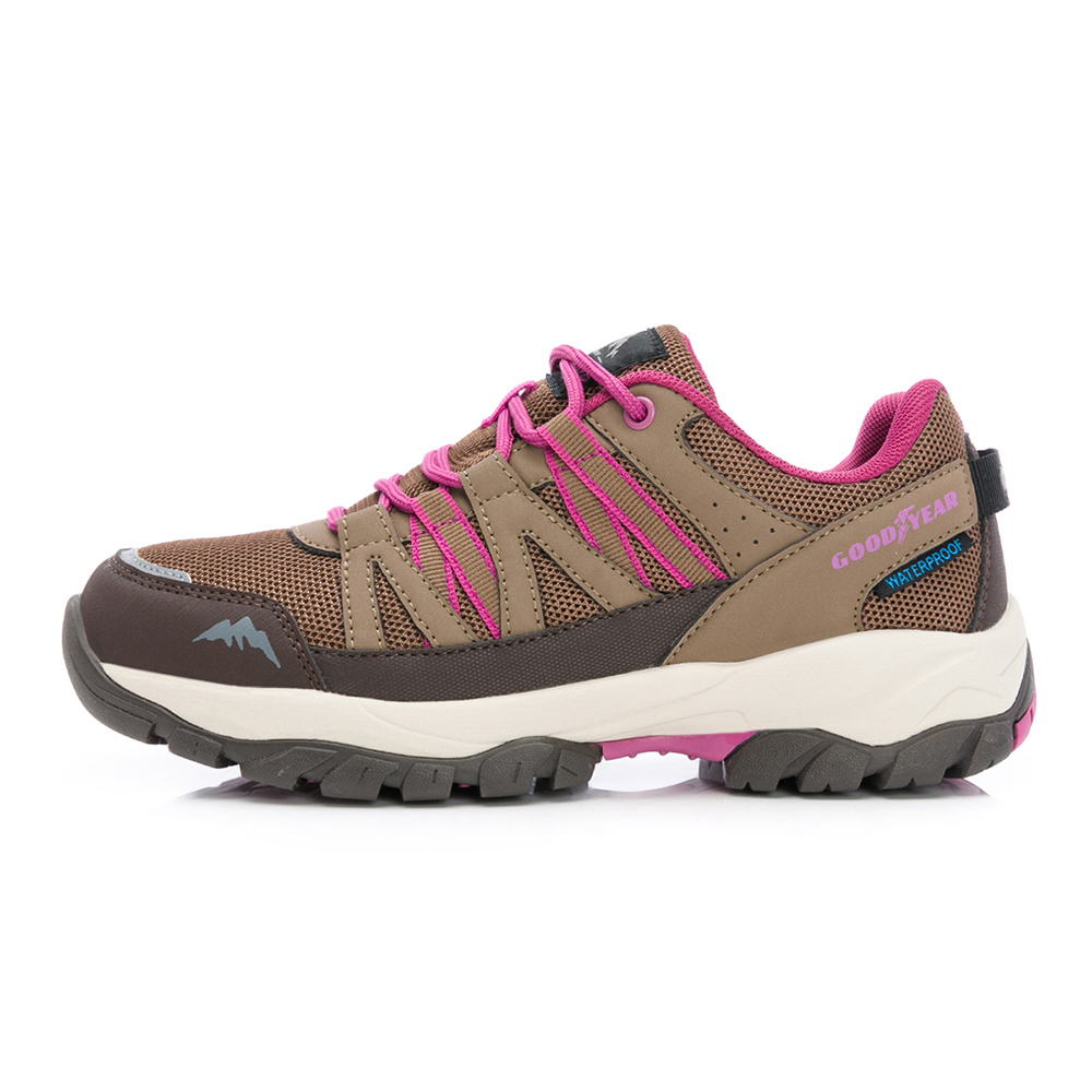 GOODYEAR【山行W1】女動態防水戶外鞋-咖啡/ GAWO42423 | 熱銷推薦