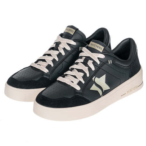 SKECHERS 女休閒系列 瞬穿舒適科技 HILAND (185176BLK)_0